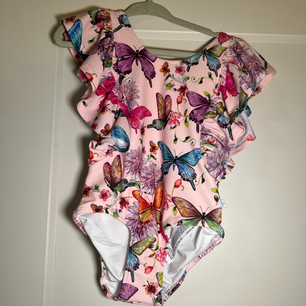 Posh Peanut size 4 butterfly swim